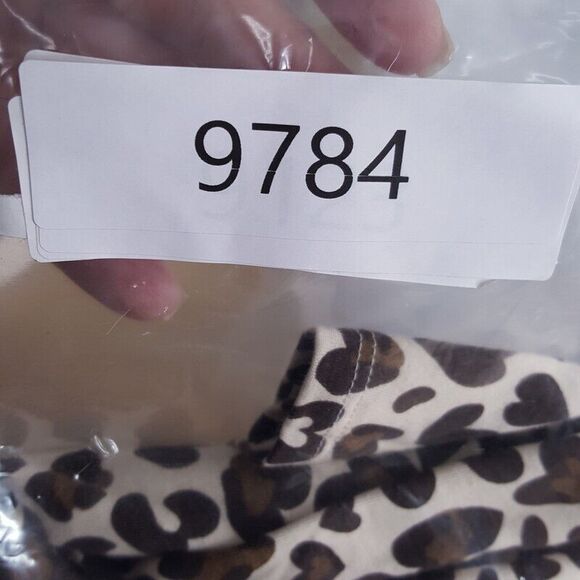 CHILDRENS PLACE Girls Dress Large Brown Leopard Pullover Cold Shoulder Unicorn - Picture 7 of 7